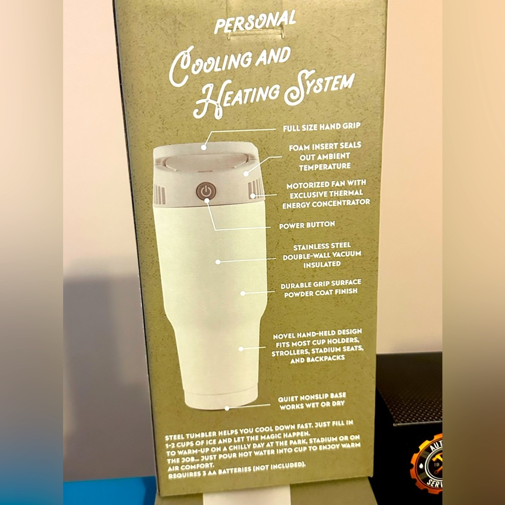 NIB Personal Heating and Cooling System
